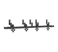 Sliding Door Hardware Kit Interior Door Barn Door Track Steel Black vidaXL