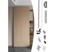 Sliding Door Hardware Kit36 ft Invisible Ghost Track for Barn Doors Side Mount Bathroom Shower Slider Durable & Easy Installation (102cm/40.1inch/3.3ft)