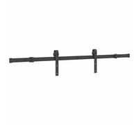 Sliding Door Hardware Kits Home Rail Frame Barn Track Hanger Steel vidaXL