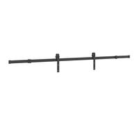Sliding Door Hardware Kits Home Rail Frame Barn Track Hanger Steel vidaXL
