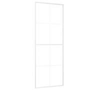 Sliding Door Inner Glass Door Sliding Barn Door Aluminium and ESG Glass vidaXL