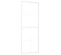 Sliding Door Inner Glass Door Sliding Barn Door Aluminium and ESG Glass vidaXL