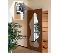 Sliding Door Kit Mirror Ghost Gate Track 2 3 4 5 6 ft, Sliding Ghost Door Guide Hardware Kit/Barn Door Rail, Invisible Room Door Slider System(172cm/67.7inch/5.6ft)