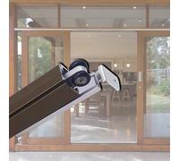Sliding Door KitPocket Door Track & Hardware Set Invisible Sliding Door System for Single Wood Doors 9.8ft Rail Adjustable Lengths 3.312ft Easy Installation.