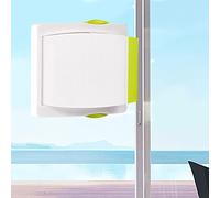 Sliding Door Lock, Child Proof Safety Lock for Glass Doors, Cabinets and Cabinets, (Fit for Workspace Over 0.4 Inch), No Tools Needed