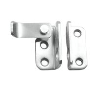 Sliding Door Lock - Interior Cabinet Latch, Security Lock Simple Installation for Cabinet Patio Doors, Metal Locking Mechanism M Design