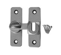 Sliding Door Lock Latch,Garage Door Lock Latch - Multipurpose Metal Door Lock Latch,Protect Private Door Lock,Domestic Door Latch for Cabinet