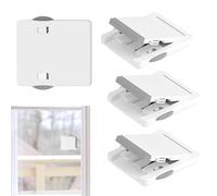 Sliding Door Lock - Sliding Door Child Safe Lock,Adhesive Strong Stopper Locking for Pets Kids Security Home Easy Installation Hotel Apartment