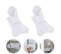 Sliding Door Locks, Baby Sliding Door Keyless Safety Lock for Baby Proofing, Strong Adhesive, Stop Child and Pets Opening Sliding Window Doors (2PCS)