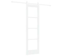 Sliding Door ORKDAL Solid Pine Wood and Glass Interior Modern Bedroom vidaXL