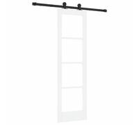 Sliding Door ORKDAL Solid Pine Wood and Glass Room Divider Interior vidaXL