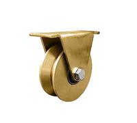 Sliding Door Pulley Wheel Set - Grooved Pulleys with Guide Rails for Easy Installation and Smooth Operation of Sliding Doors