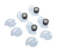 Sliding Door Roller Replacement Kit with 23mm Diameter Metal Wheel