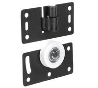 Sliding Door Roller, Sliding Door Wheel Set, Door Pulley Hardware Nylon Roller Cabinet Closet Wardrobe Cold Rolled Steel, Sliding Door Hardware