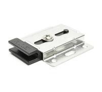 Sliding Door Roller - Top & Bottom Rollers for Wardrobe, Cabinet & Closet Doors, 50kg Load Capacity, Ball Bearing Smooth & Silent Operation, Fits 16mm Panels, Galvanized Finish (Top Roller)