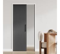 Sliding Door Track，Closet Track ，Waterproof Blackout Accordion - Foldable Honeycomb Privacy, No Needed