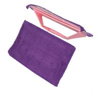 Sliding Door Track Groove Cleaning Brush with Foldable Handle for Easy Storage and Effective Cleaning of For Window Grooves (Pink)