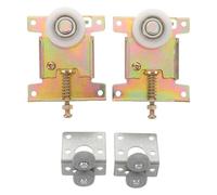 Sliding Door Wardrobe Roller Kit for Cabinet and Closet Doors | Smooth Operation, Easy Installation, Precision Bearing Structure, Modern Minimalist Hardware for Bedroom Furniture