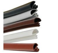 Sliding Door Weather Stripping Seal - Soundproof Draft Stopper 8mm Reddish Brown 100m - Weatherproofing for Home & Office Energy Efficient Insulation