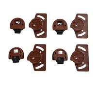 Sliding Door Wheel 4/8 Pair Wardrobe Sliding Door Pulley Wheel Runner Closet Moving Bottom Roller Furniture Hardware for Sliding Door