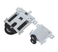 Sliding Door Wheel, Convex Pulley, Closet Wardrobe Roller, Heavy Duty | Replacement runner set, for mirror closet wardrobe door, smooth gliding