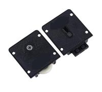 Sliding Door Wheels for Wardrobe Home Wardrobe Sliding Door Pulley Wheel Hanging Furniture Hardware(Type 1)