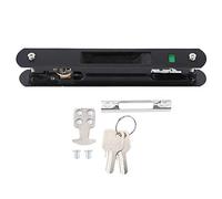 Sliding Door Window Hook Lock with Key Modern Mobile Door Single Double Sided Lock Catch Sliding Glass Door Handle Set for Home