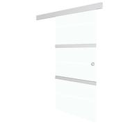 Vidaxl Sliding Door With Soft Stops Esg Glass And Aluminium 76X205 Cm Glass Doors