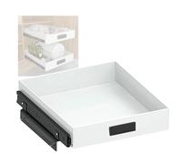 Sliding Drawer Storage Organizer for Kitchen & BathroomCabinet Shelf UnderSink WardrobeRack (60x60cm)
