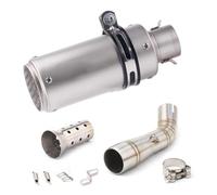 Sliding exhaust pipe Motorcycle Accessories Exhaust Muffler Mid Link Pipe With Exhaust For Benelli For Leoncino 250 502c TRK502C muffler(Style 5)