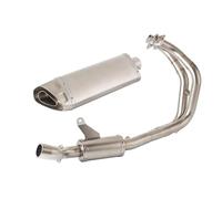 Sliding exhaust pipe Motorcycle Exhaust Full System Muffler Modified Front Connecting Rod Muffler Suitable For Y&amaha R7 YZF R7 2021-2023 muffler(Style 2)