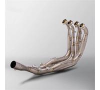 Sliding exhaust pipe Motorcycle Exhaust Pipe Full System Modification Front Connecting Rod Pipe Muffler Suitable For S1000RR 2019-2024 muffler(Style 1)