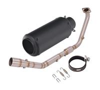 Sliding exhaust pipe Motorcycle Exhaust Pipe Modification Front Connecting Rod Pipe Muffler Suitable For Y&amaha XSR125 XSR 125 2020-2022 muffler(E-type)
