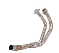 Sliding exhaust pipe Motorcycle Exhaust Pipe Muffler Exhaust Connecting Pipe Durable Accessories For Y&amaha MT07 YZF-R7 FZ07 XSR700 2020-2024 muffler(Style 1)