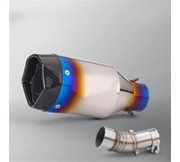 Sliding exhaust pipe Motorcycle Exhaust Pipe Muffler Exhaust Connecting Pipe Durable For For Versys 650 Z650 For Ninja650 muffler(Style 2)