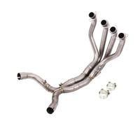 Sliding exhaust pipe Motorcycle Exhaust System Modification Front Middle Link Muffler Suitable For Z1000 Z1000SX 2010-2020 muffler(Style 3)