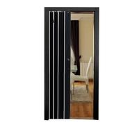 Sliding Folding Door, Magnetic Concertina Bifold Closet Door, Room Partition for Doorway, Patio, Garage