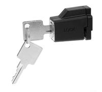 Sliding For Window Safety Lock with Key for Enhanced Home Security and Child Fall Prevention, Zinc Alloy Anti-Theft Design, Easy Installation on Doors and Windows(Black)