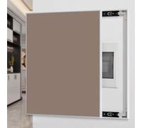 Sliding Fuse Box Cover Decorative Wall, Solid-colored Meter Box Cover, 12 16 20 24 in Wide, Electrical Breaker Panel Cover Plate Indoor(Style E,16x24in/40x60cm)