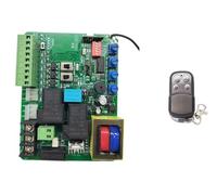 Sliding Garage Door Control Panel Magnetic Spring Limit Switch Available with Delay Function 220v AC Extensive Applicability(220V Board 8remote)