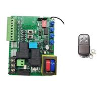 Sliding Garage Door Control Panel Magnetic Spring Limit Switch Available with Delay Function 220v AC Extensive Applicability(220V Board 3remote)