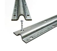 Sliding Gate Floor Track U Groove 20mm with Bolts