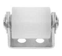 Sliding Gate Guide Roller with Stainless Steel Bracket and Nylon Wheel | Integrated Bearing Wheel Bracket, Directional Design, Smooth Stable Movement, Wear Resistant Use for Doors and Flatbed