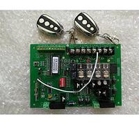 Sliding Gate Motor, 24VDC Swing Gate Opener Control Unit Motherboard PCB Motor Controller Circuit Board Card for Solar 24VDC Swing Gate Motor Opener(2 Remote Control kit)
