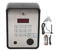 Sliding Gate Motor, GSM Audio Intercom for Single House Door and Gate Opener Access Controller AC / DC12V-24V Power Input for Home Safety Security(Type3)