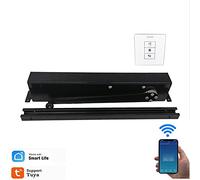 Sliding Gate Motor, Smart Home Office Electric Automatic Swing Hinged Shutter Opener Actuator Closer 24VDC(Kit 3)