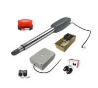 Sliding Gate Motor, WiFi Controls PKM-C02 Heavy-Duty Solar Single Automatic Gate Opener Kit for Driveway for Swing Gates Up to 15 Feet(Solar kit B)