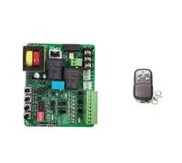 Sliding Gate Opener, 220V/110V Sliding Gate Motor Board with Slow Stop Automatic Closing 433MHz Remote Control and Mobile Board(PCB 5 Remote 220V)