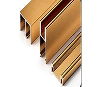 Sliding Glass Door Track Kit - 5mm Aluminum Silent Glide Rail for Display Cabinets, Bookcases & Wardrobes - Gold Finish, 78.7in/200cm, Smooth Operation, Easy Installation