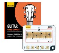 Sliding Guitar Chord Compass & Book: Build 1000+ Chords, CAGED System | Any Key, Fretboard Decoder, Theory Book, Triads, Inversions, Chord Shapes, Progressions, Beginner To Advanced Guitar Players